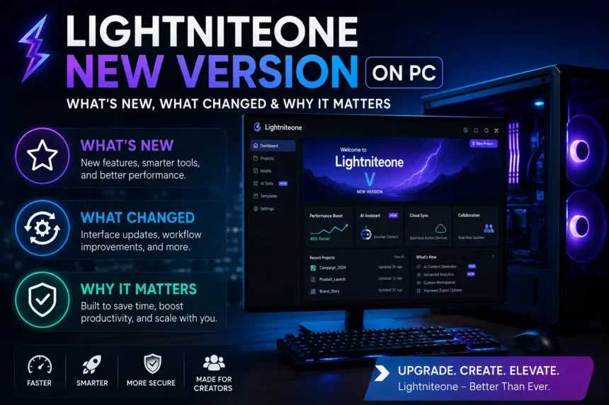 Lightniteone New Version on PC: What's New in 2026