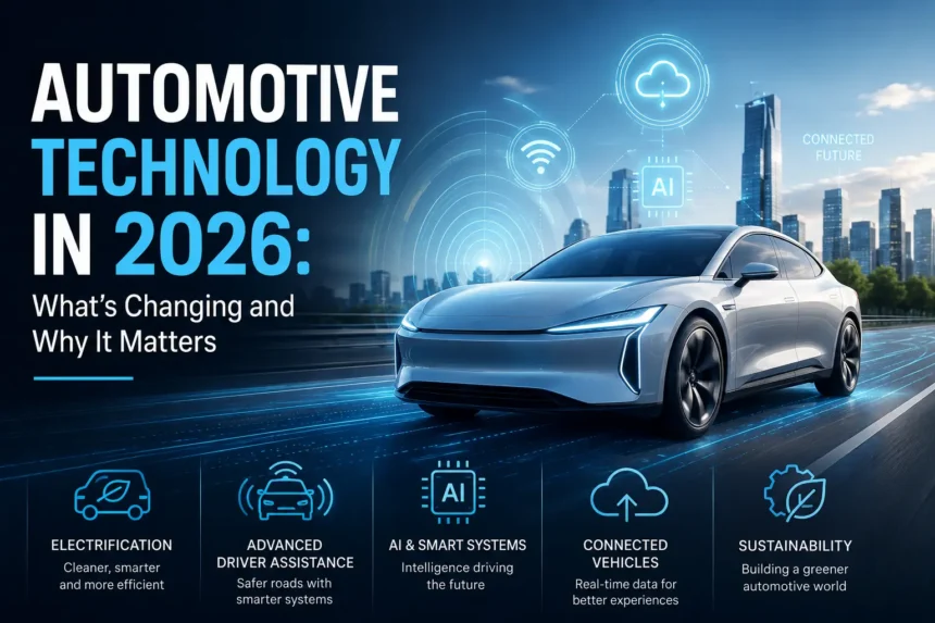 Automotive Technology in 2026: What's Changing and Why It Matters